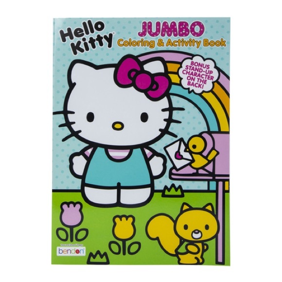 Hello kitty coloring book and crayons - Picture 3 of 5